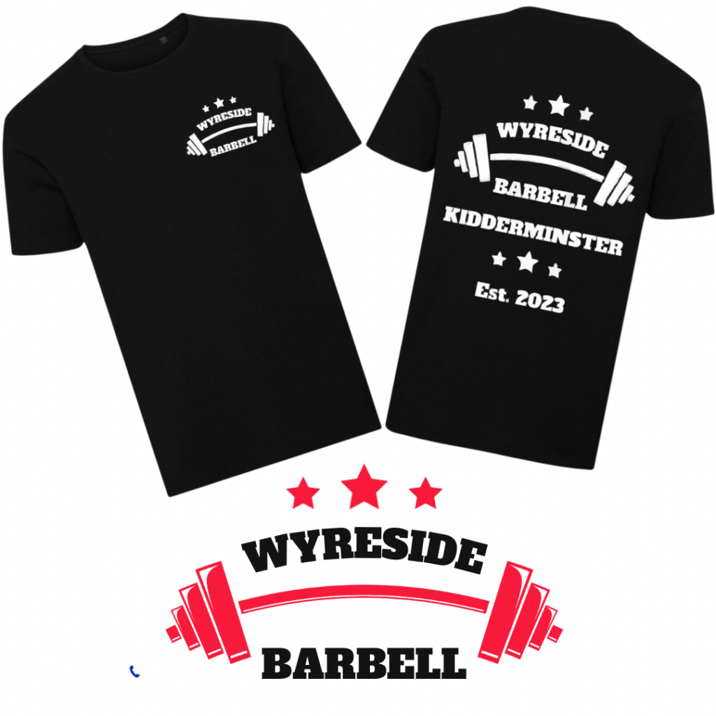 Wyreside Barbell tshirts